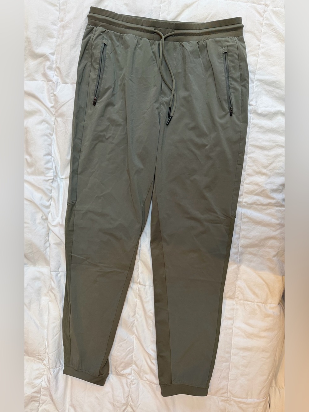MPG Olive Green Drawstring Joggers